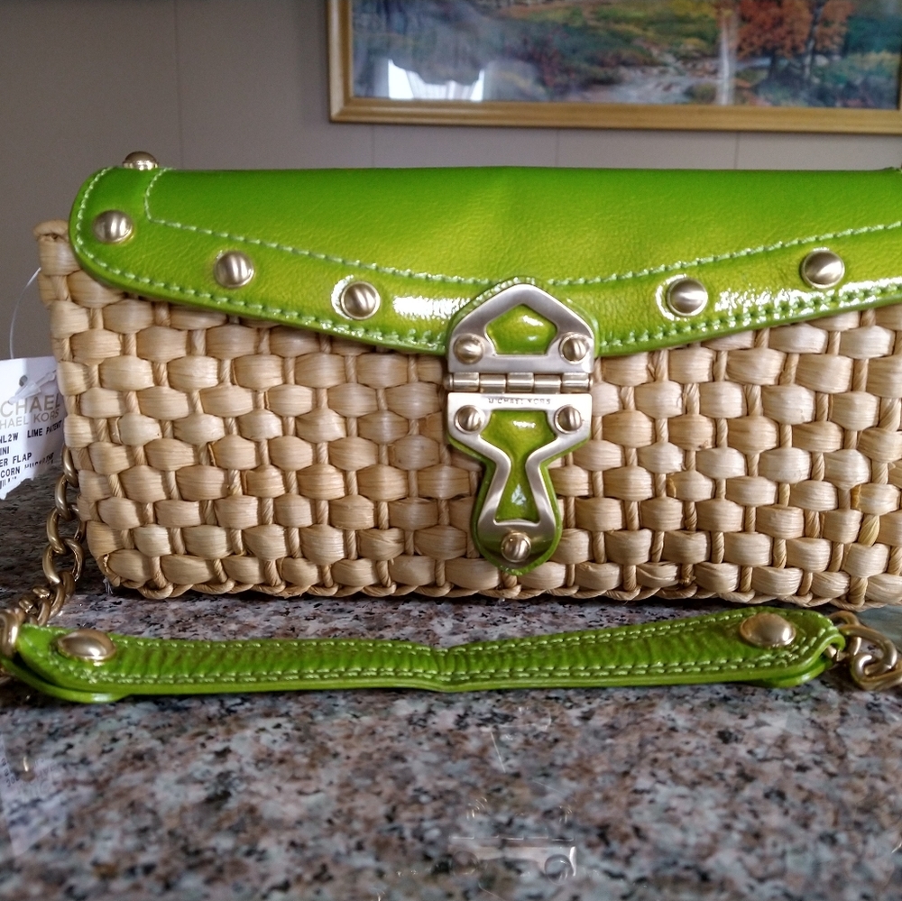 Michael kors lime purse